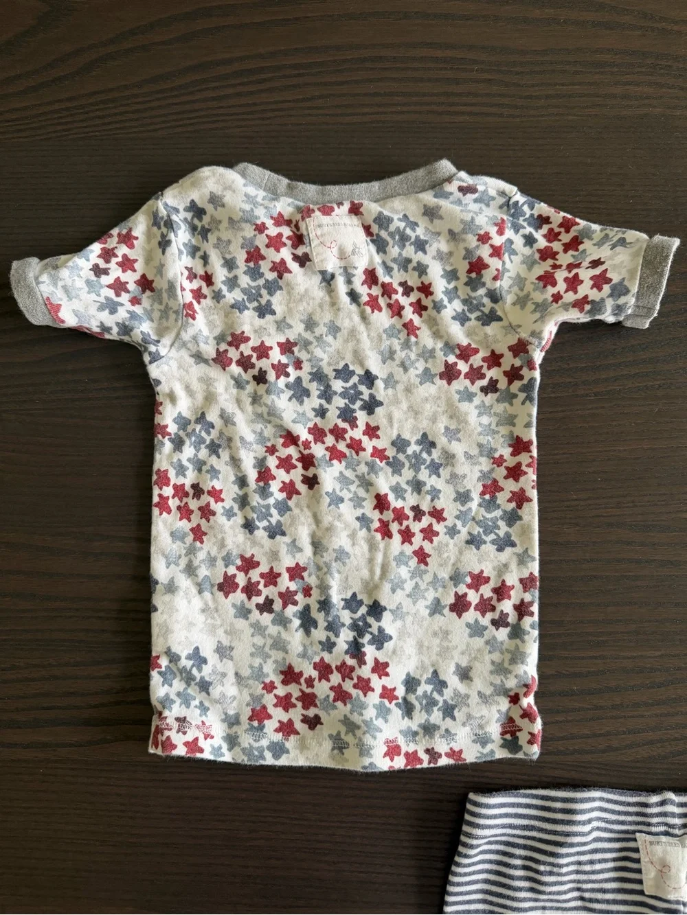 Burt’s Bees Baby pajamas Americana stars size 24 months